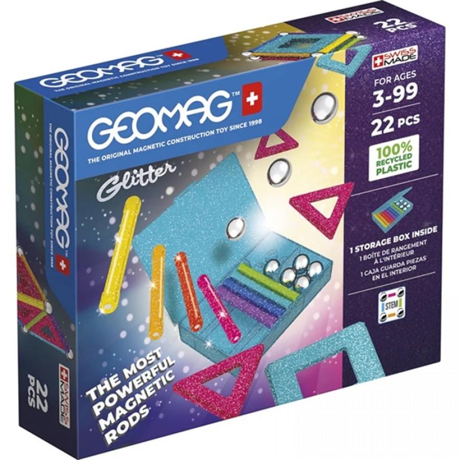GEOMAG Коцки GLITTER RECYCLED PANELS 22