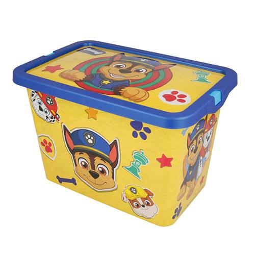 STOR S.L. Кутија за складирање, 7л, Пластика, Paw Petrol, 02544, 19*18,5*28,7цм