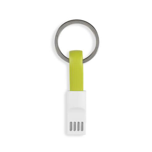 Кабел, За Полнење, USB, На Приврзок, Link, 37.607.51, Светло Зелена