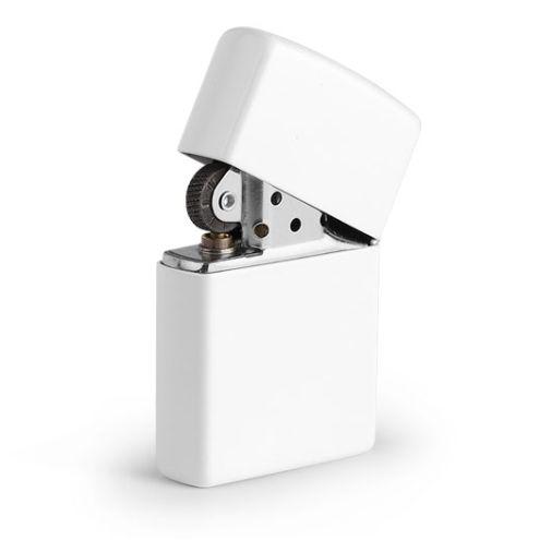 PUBLIK Запалка, Метална, , ZIPPO 214, 22.036.90, 3.9*5.7*1.3цм, Бела