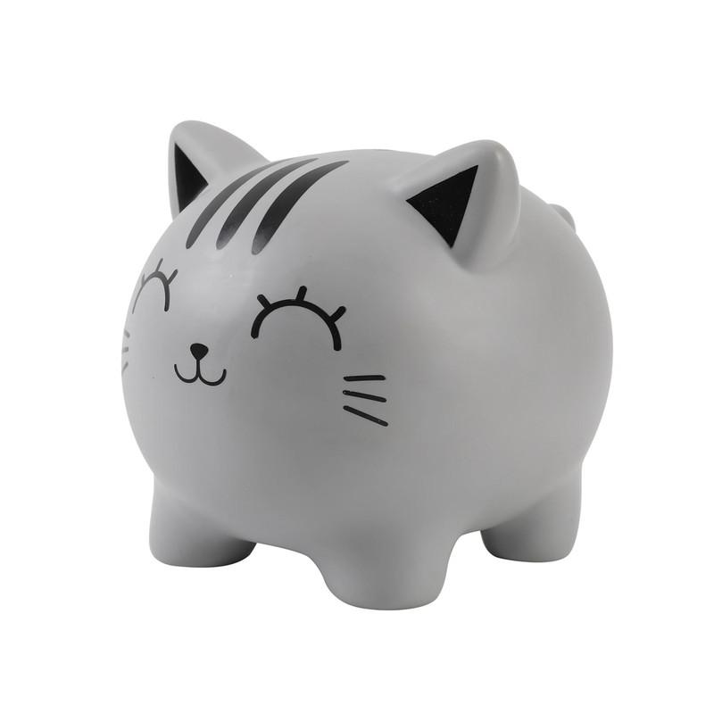 I-TOTAL Каса За Пари , Grey Cat, Пластична, , XL2501