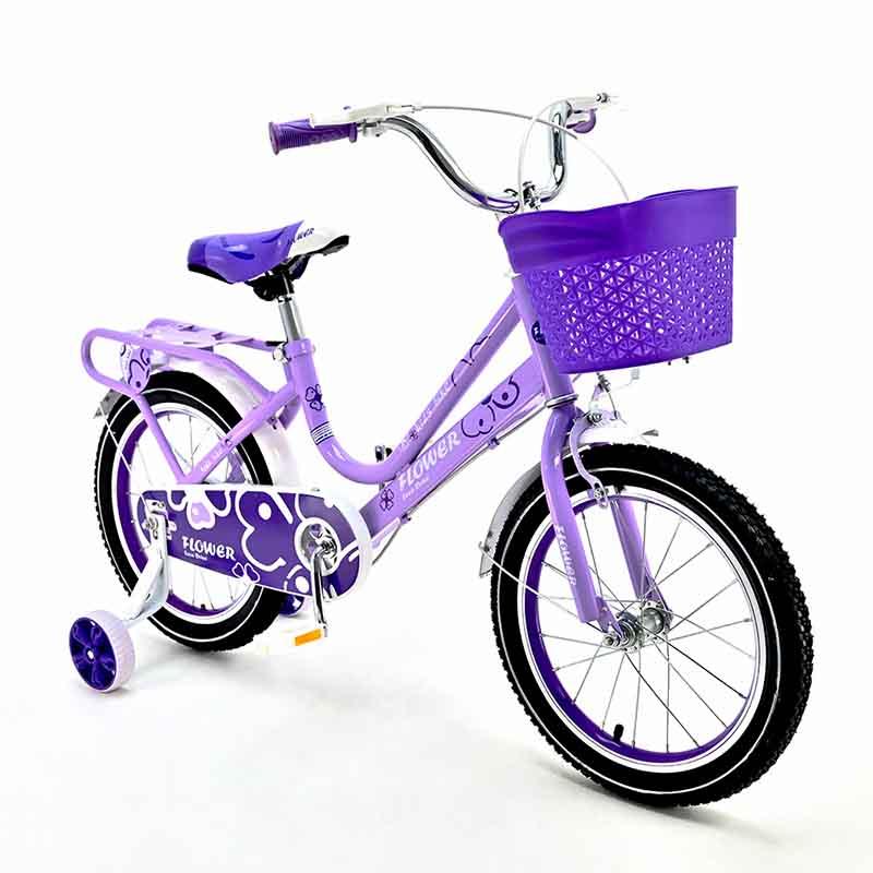 LOCO CROCO Велосипед loco flowers 16'' виолетов