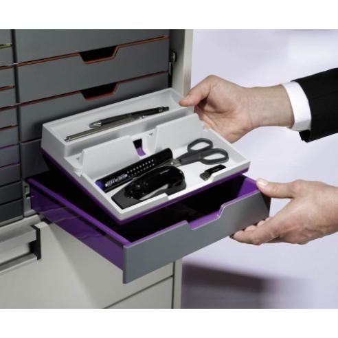 DURABLE Биро сет, Ексклузивен со отвор за полнач за мобилен, , 7613, Виолетова