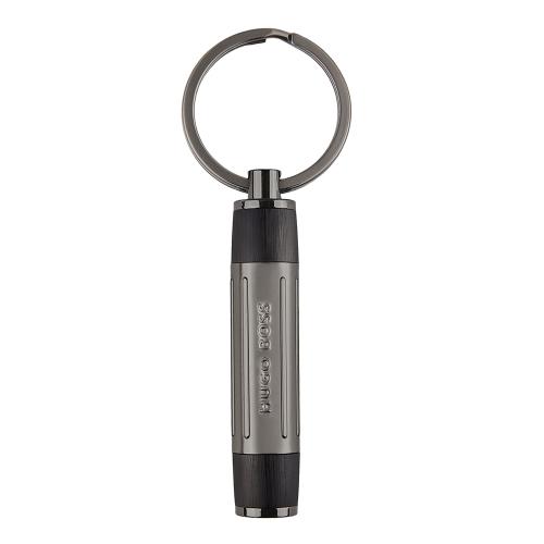 HUGO BOSS Приврзок, За Клучеви, Метален, , Gear Ribs , HAK306A, Црна