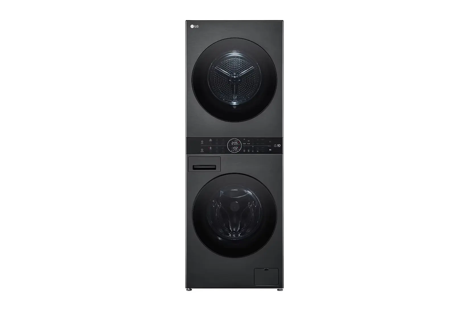 LG Комплет машина за перење и сушење алишта WT1210BBF, 12\\10 кг, црна