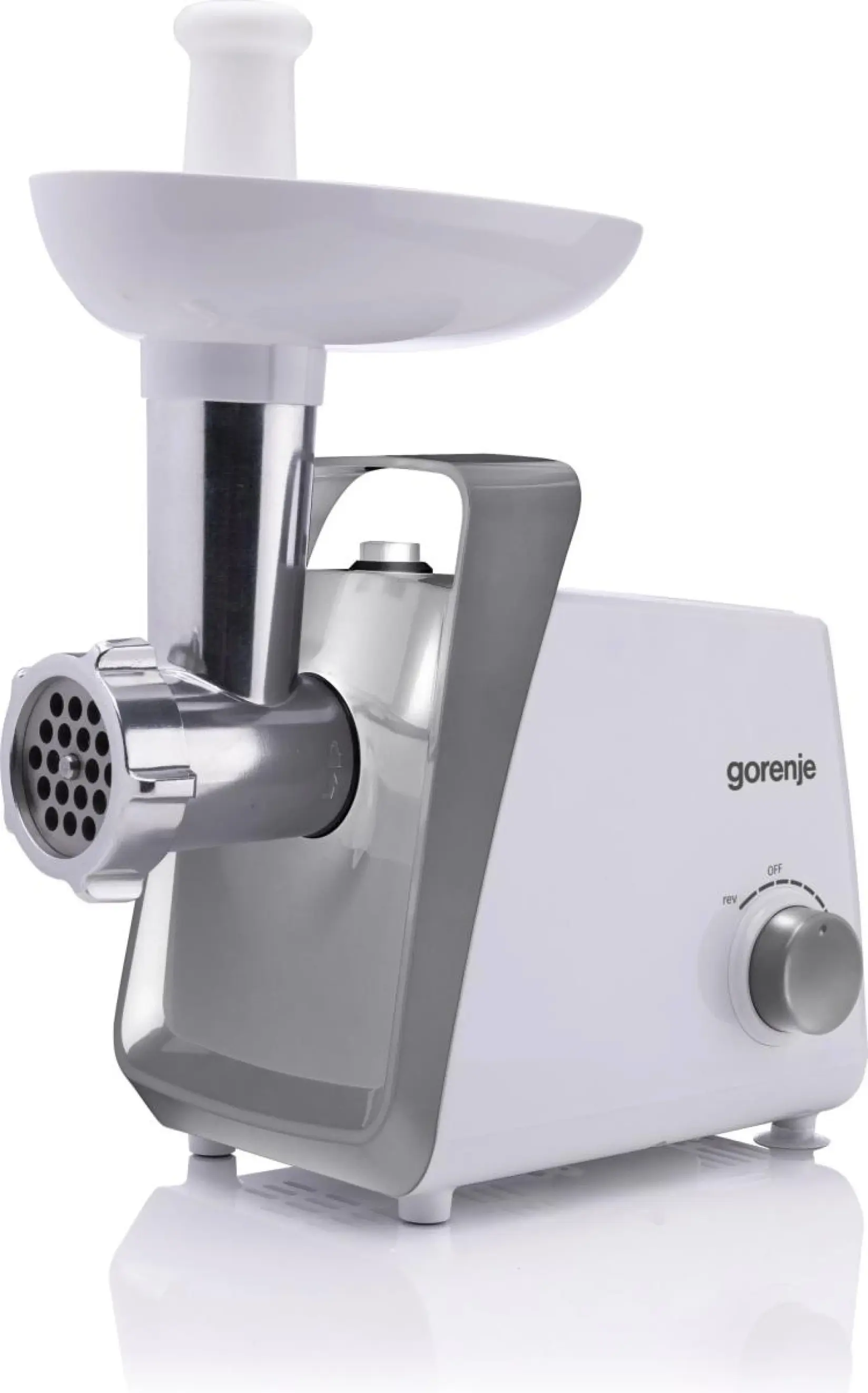 Gorenje Апарат за мелење месо MG1601V, 1600V, 2,2 kg/min, Бела