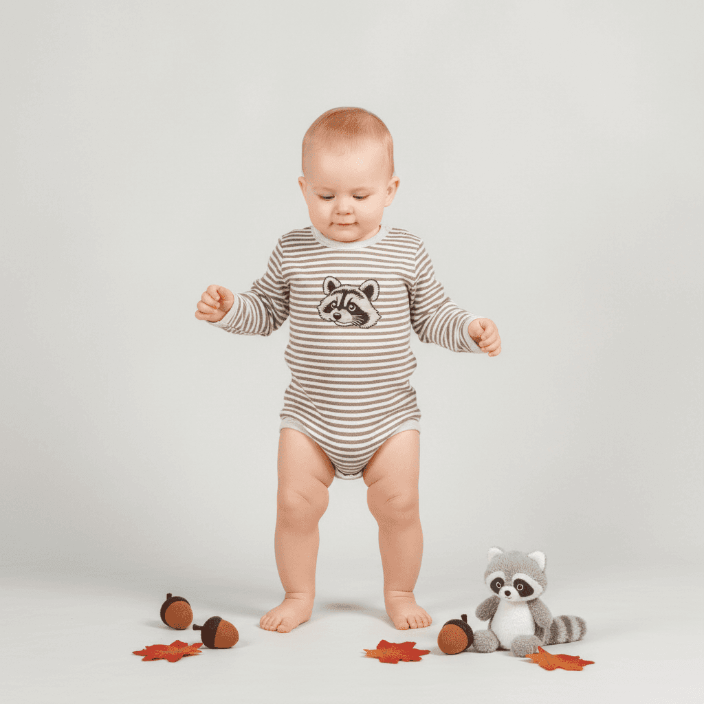 Tritex Бебешко боди со долг ракав  - 0482/107 - 68