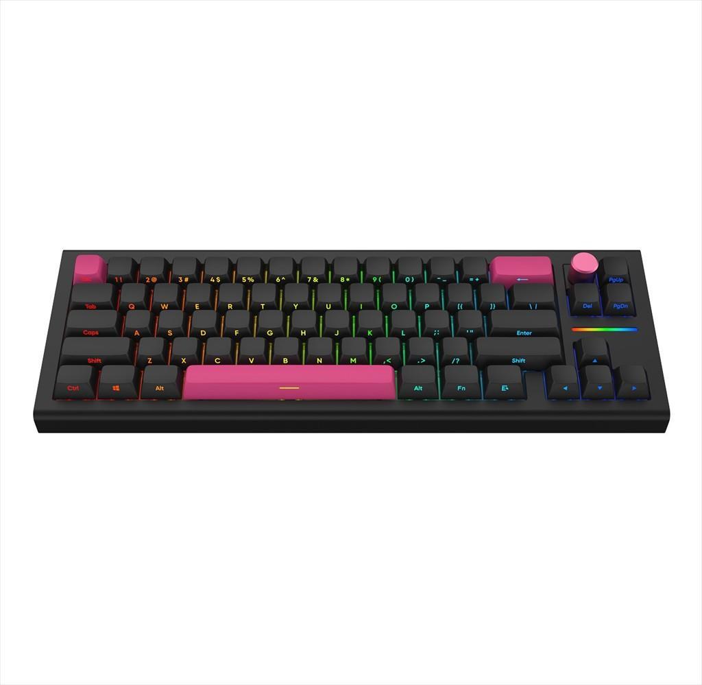Nubi Механичка тастатура NK68 Pro 65% RGB Црна