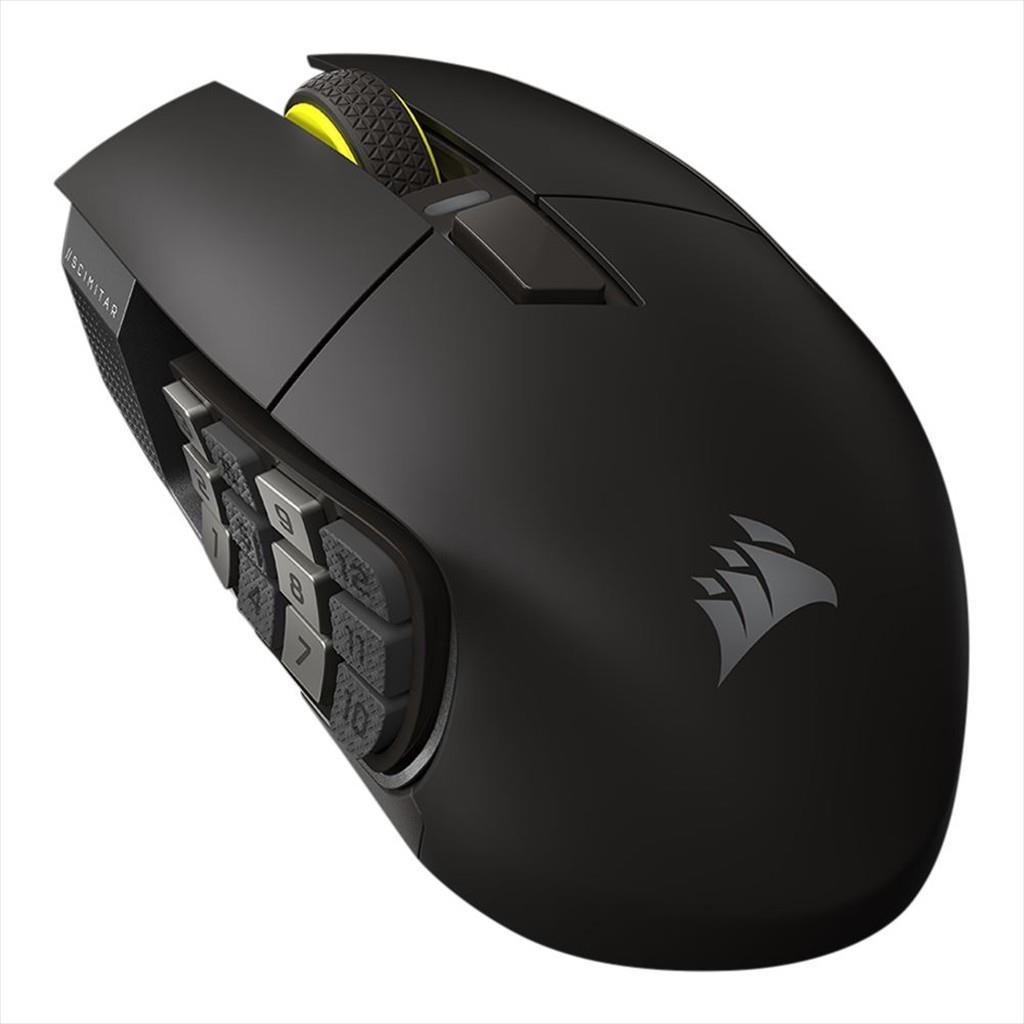 Corsair Гејмерско глувче Scimitar Elite SE RGB Црно