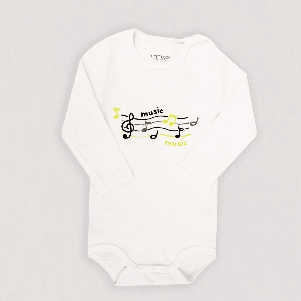 Tritex Бебешко боди со долг ракав  - 0490/706 - 62