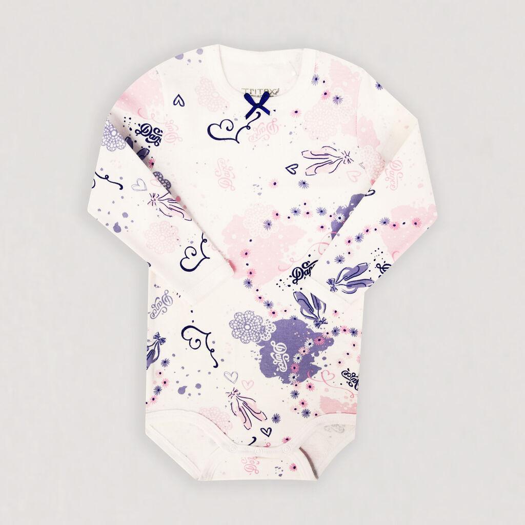 Tritex Бебешко боди со долг ракав  - 0481/805 - 56