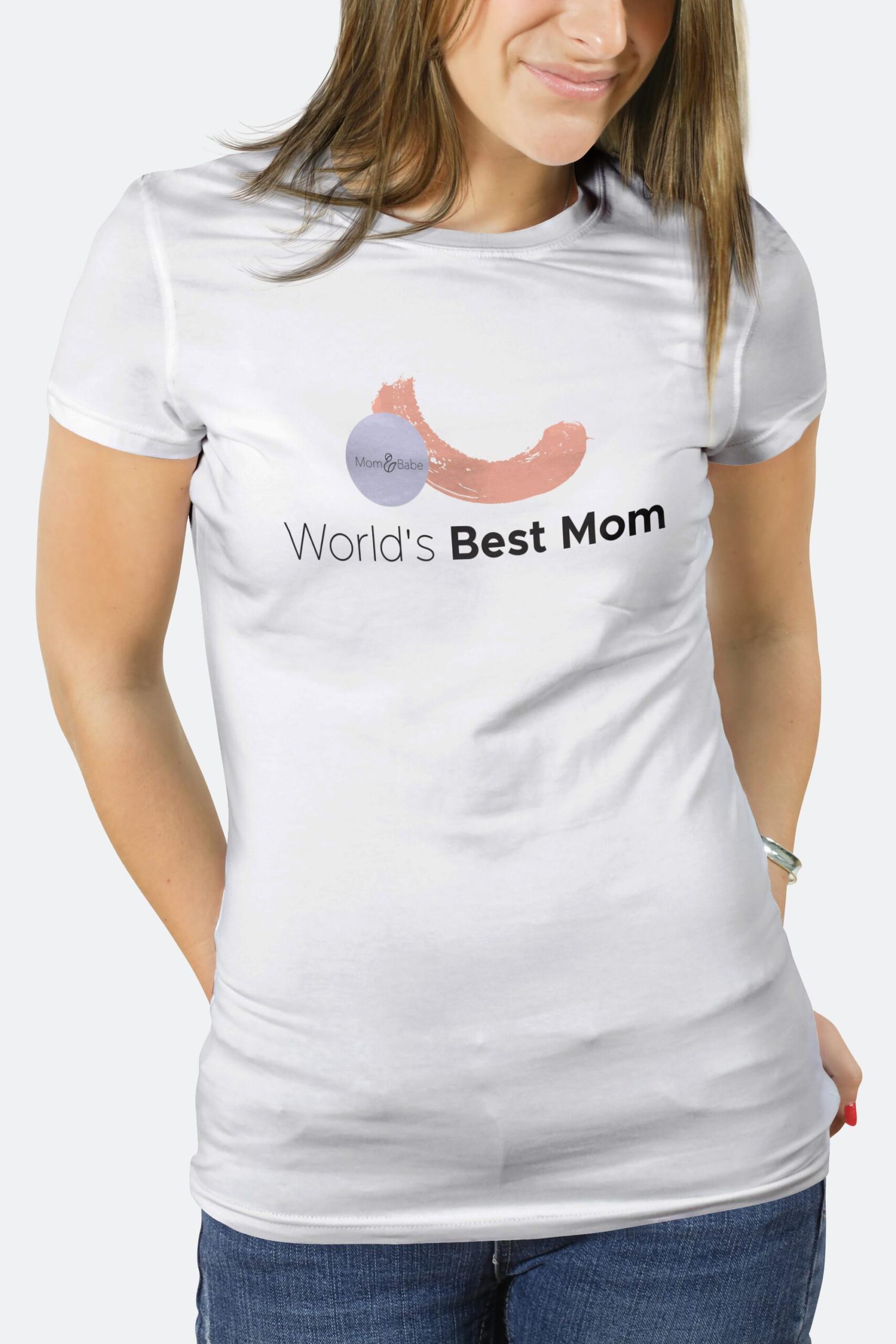 Mom & Babe Женска маичка - Best Mom - s