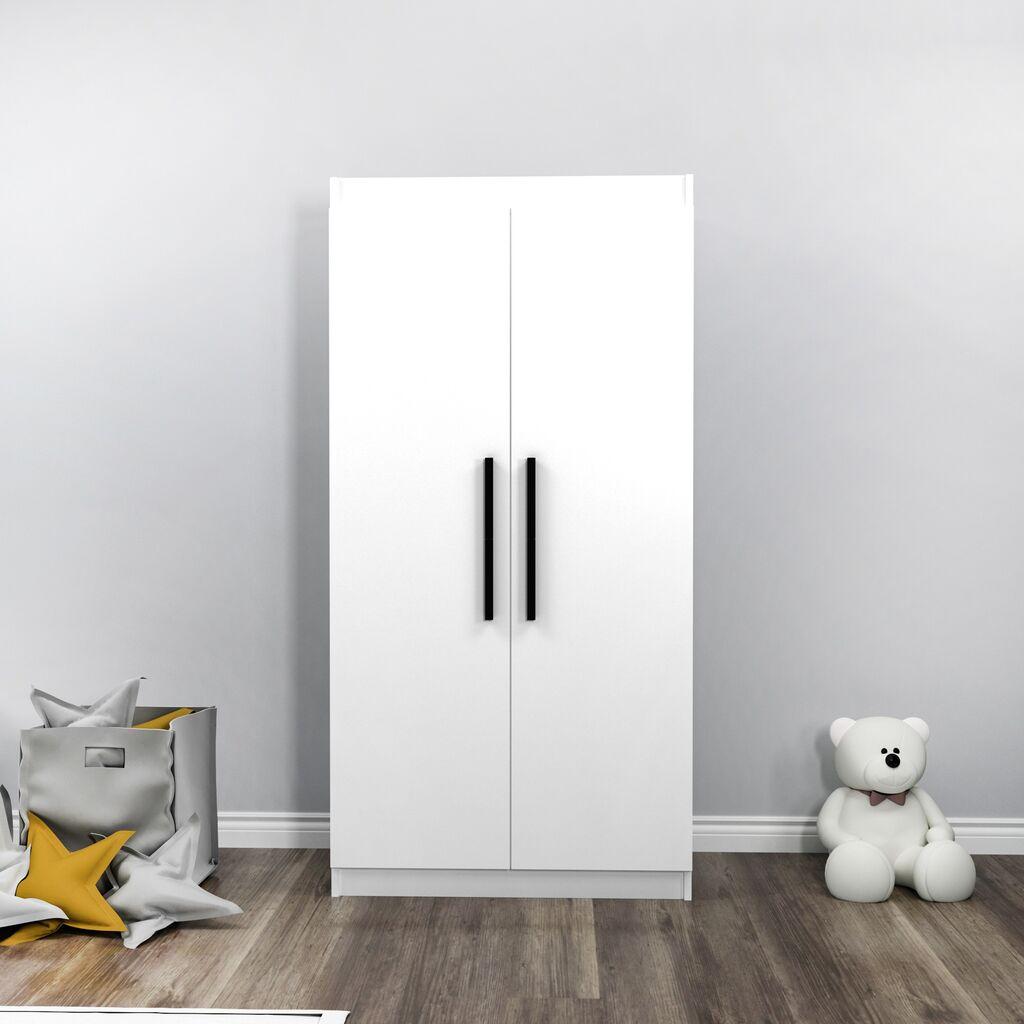 Hanah Home Garderober Akser, 90x180x45 cm, бела