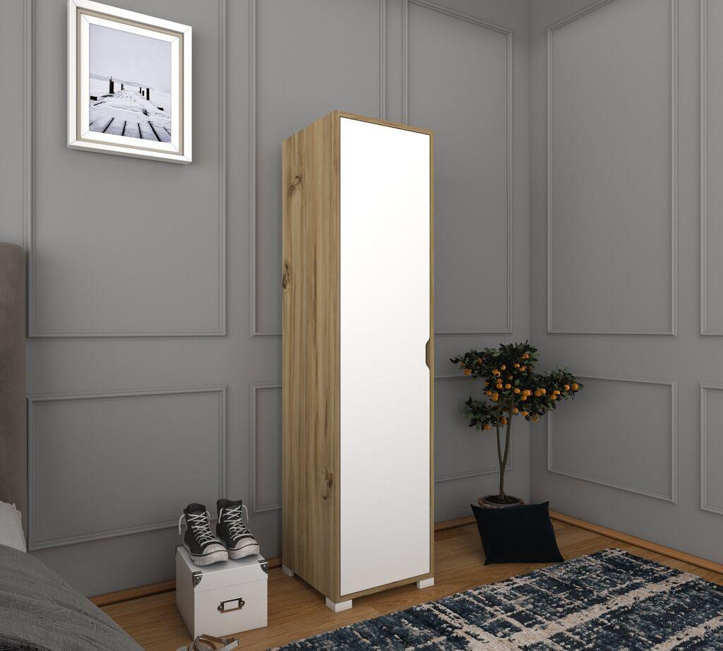 Гардеробер Hanah Home 40 см 1600-014, 40x183x45 см, оревово-бела