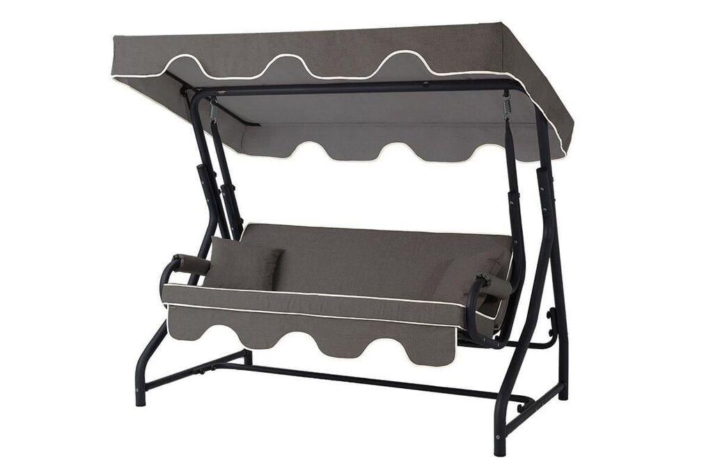 Лулашка за градина Hanah Home Ruta, 200x170x110 см, кафеава