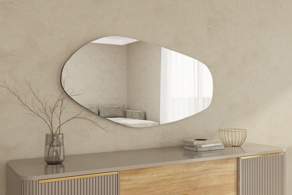 Огледало за дома „Хана" Бела, црно