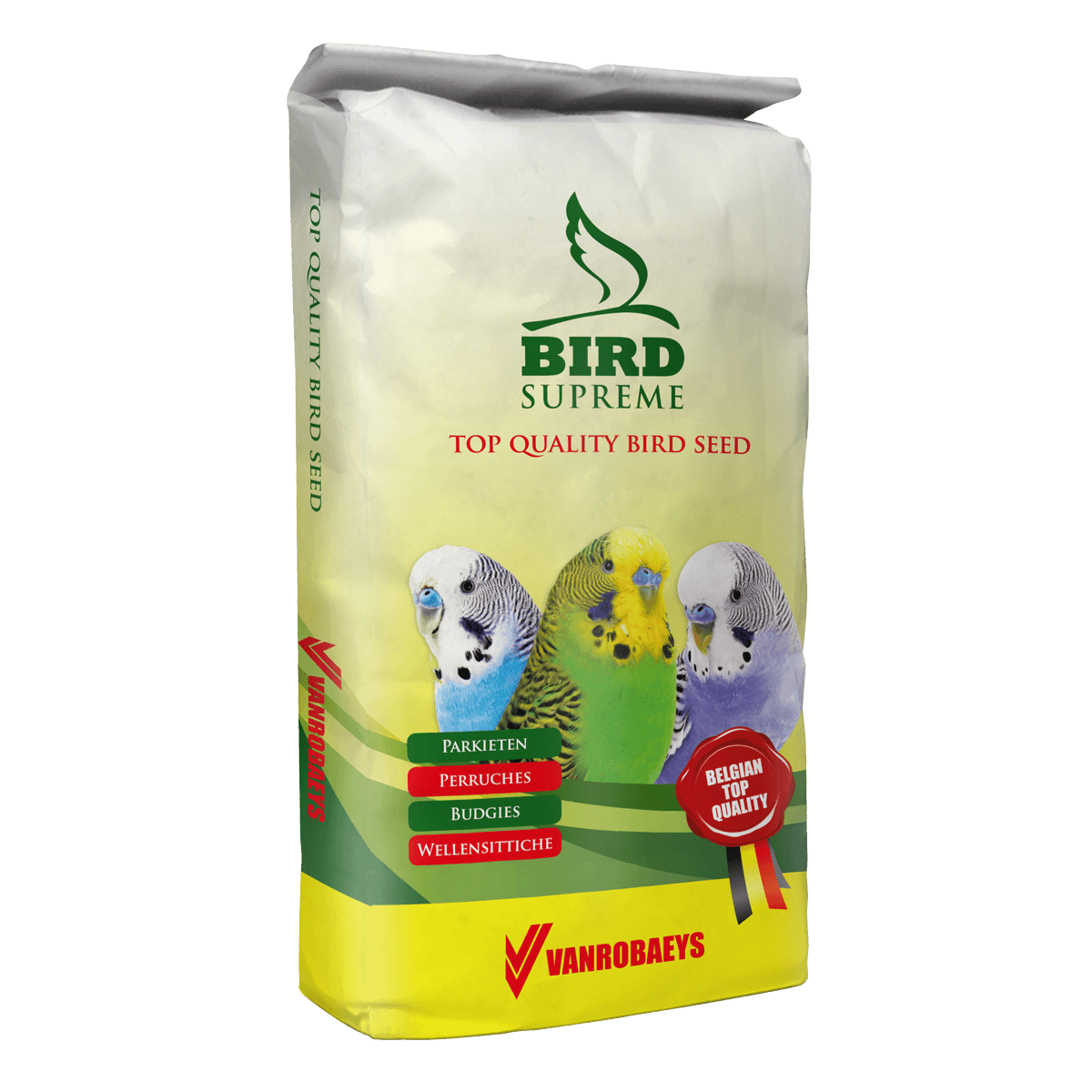 BIRD SUPREME Храна за Тигрици BUDGIES BASIC 20кг