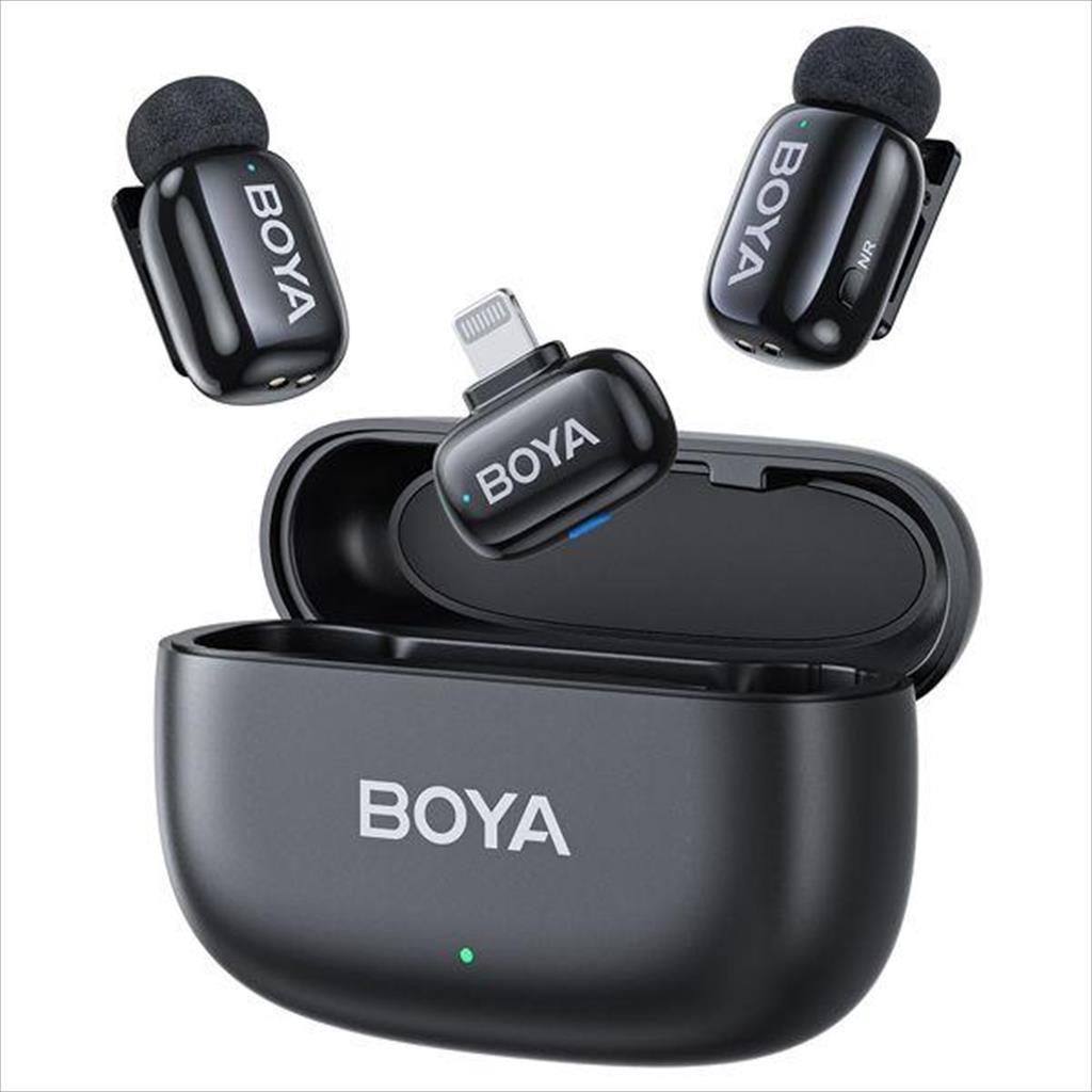 Микрофон бежичен SYSTEM BOYA MINI 15, 2xMIC, USB-C receiver, black