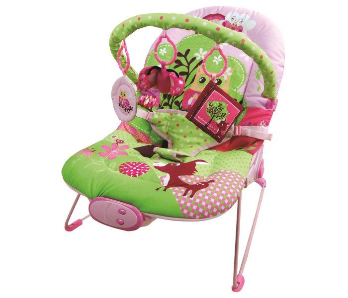 FreeON Baby Bouncer Happy Animals Лежалка со Музика и Вибрации