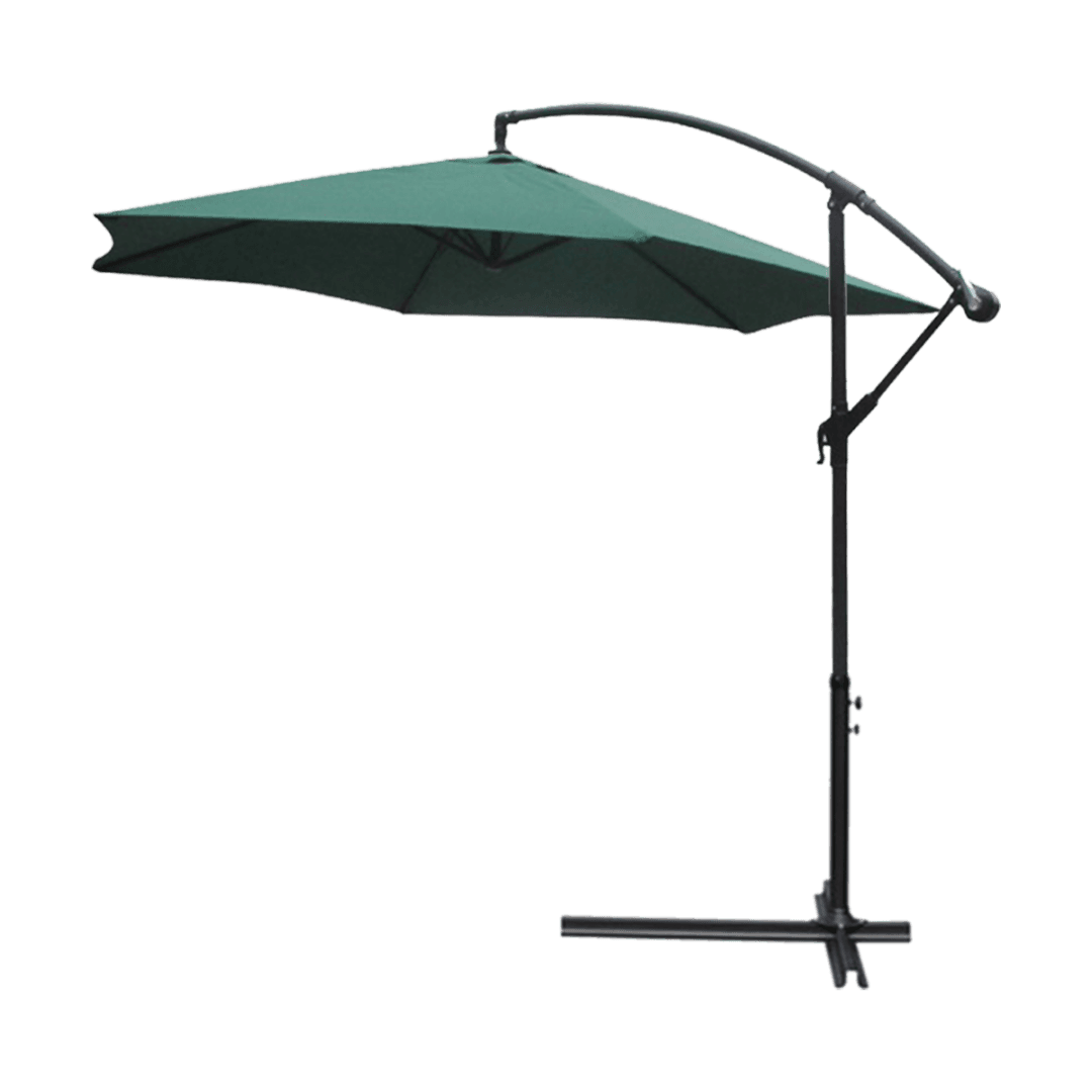 Fabbygo Чадор за сонце SU-101, 3x3x2,5 m, Темно зелен