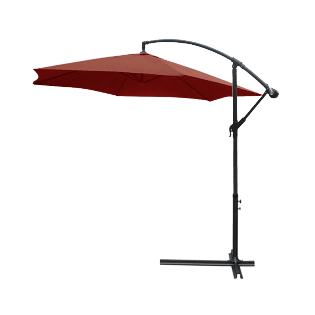 Fabbygo Чадор за сонце SU-101, 3x3x2,5 m, Црвен