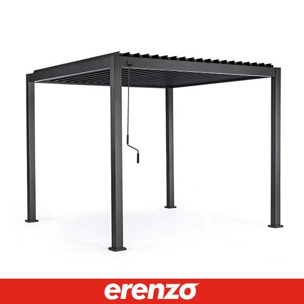 Generic Алуминиумска Пергола 3X4 M, Антрацит