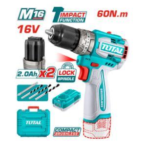 Total Батериска Бормашина Tidli16682 16V