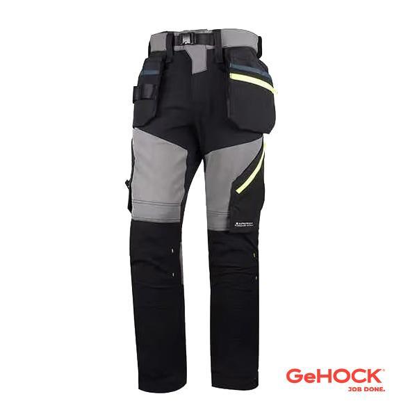 Gehock Работни Панталони Ghsct01G, Сиво-Црно