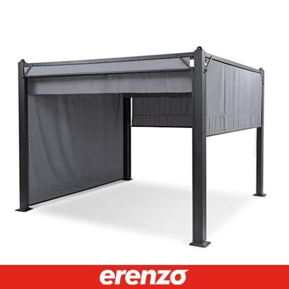 ERENZO Aluminium Пергола Венице 3X3, Антрацит