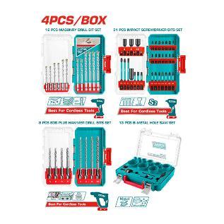 Total Бургии Сет Tos26068 4/1