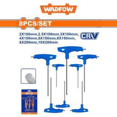 Wadfow Инбус Клуч T Хекс Сет Nhk1481 8/1