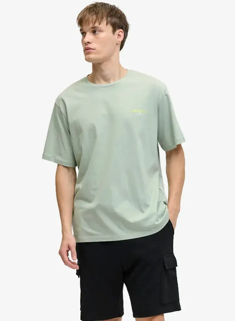 Машка маица JJ Rebel 12290608, светло зелена