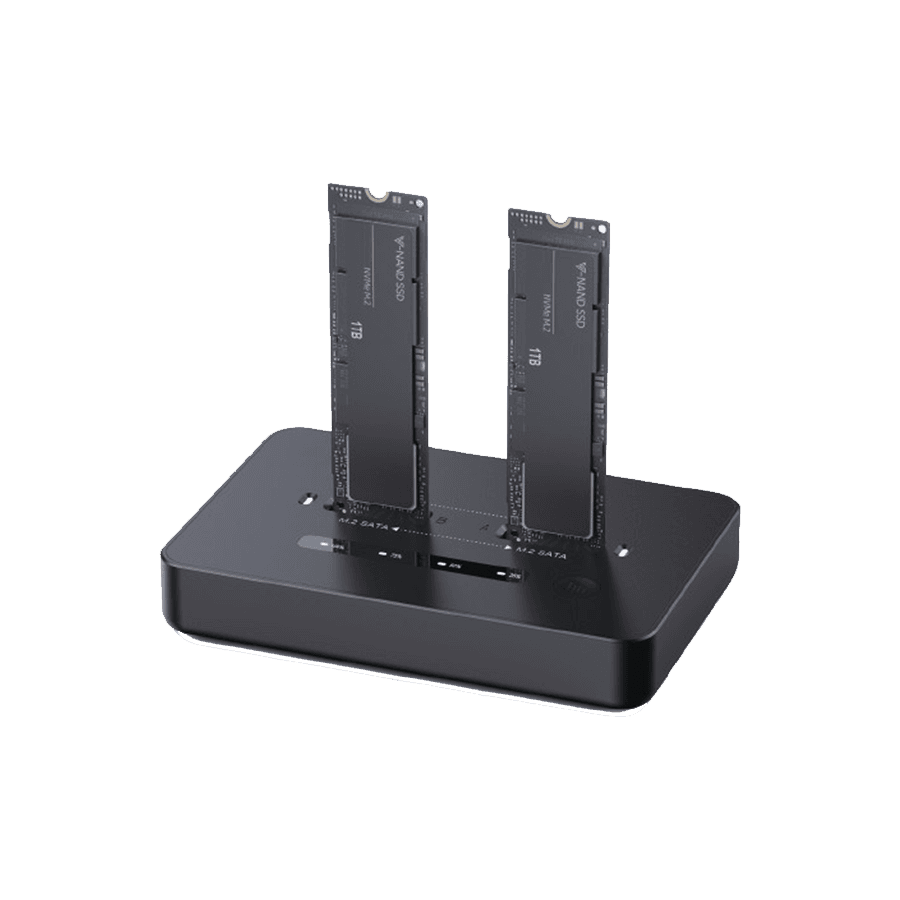 Докинг станица Gembird за SSD DD2-U3M2 Type-C M.2 SATA/NVMe