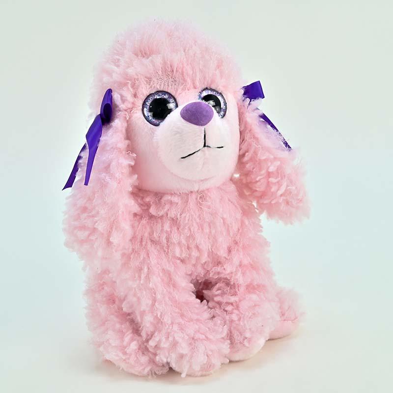 Amek Пудла со принтани очи розева 45цм