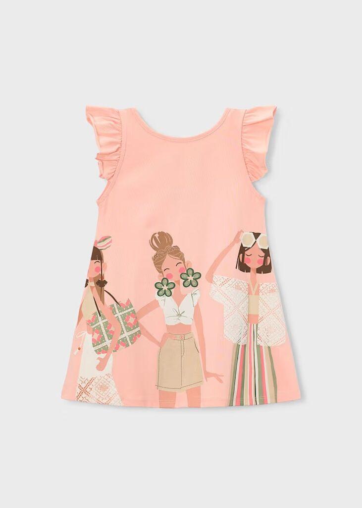 Coco Kids Фустан - розова, 5-110cm