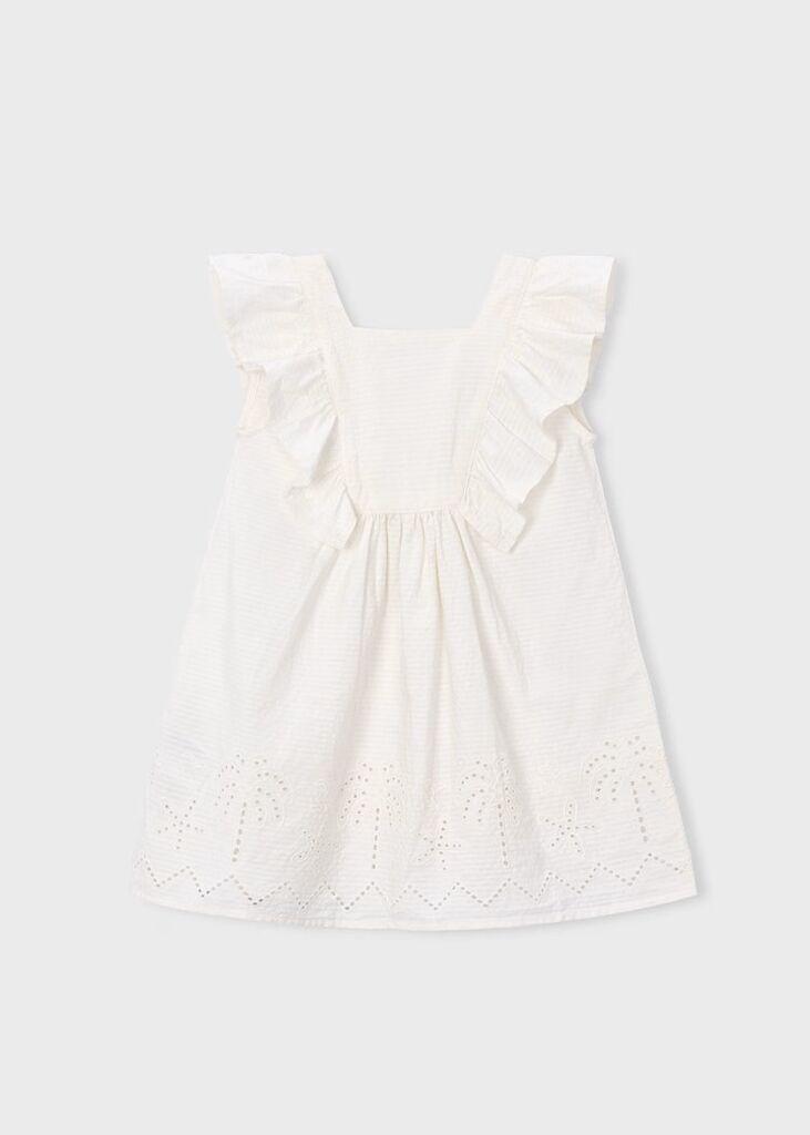 Coco Kids Фустан - бела, 4-104cm