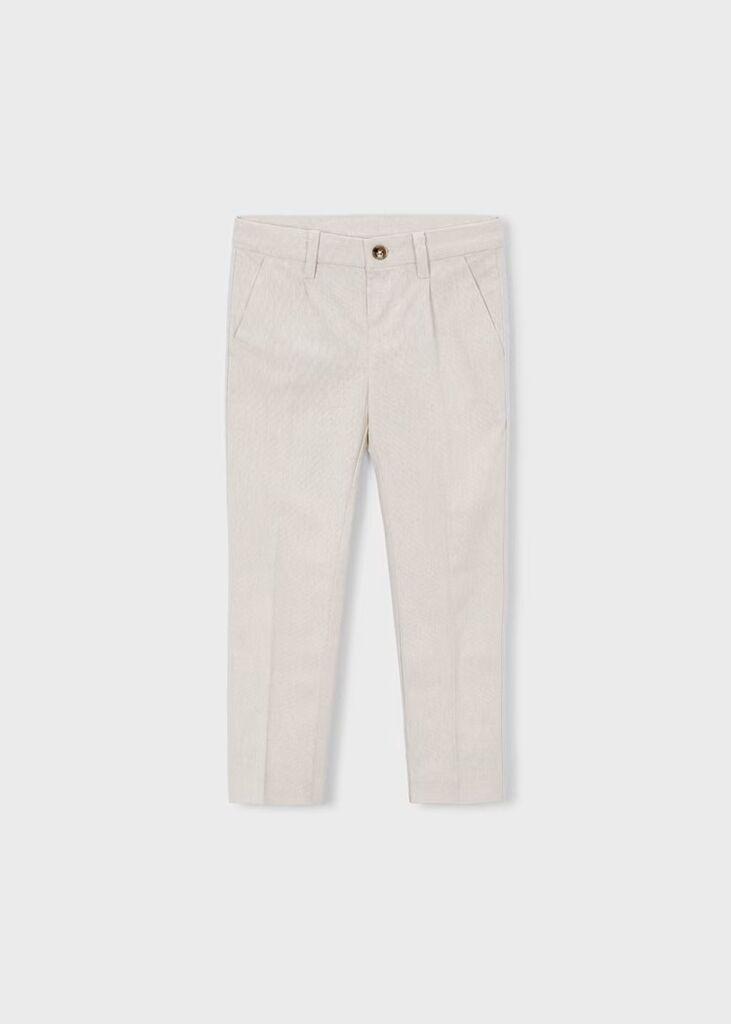 Coco Kids Ленени пантаони - беж, 9-134cm