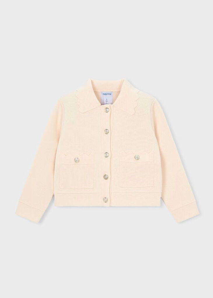 Coco Kids Плетен џемпер - беж, 9-134cm