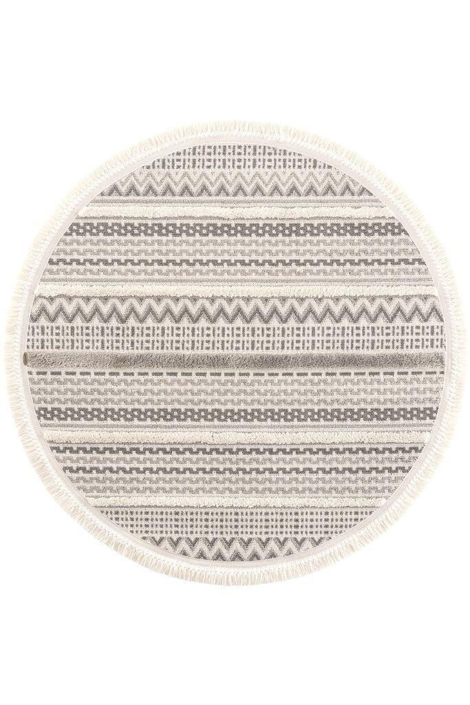 Conceptum Hypnose Carpet Sakura 2207, O160 cm, сиво-бело