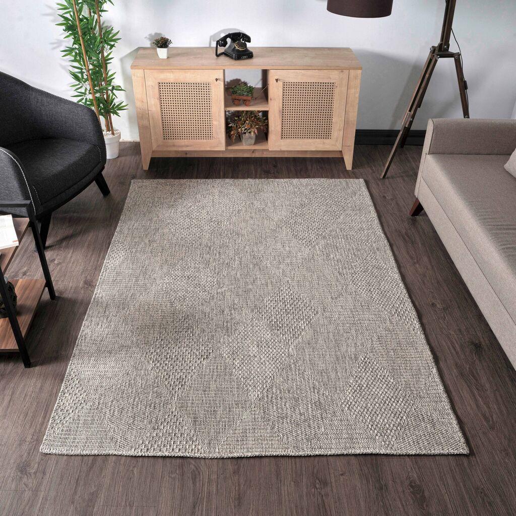 Conceptum Hypnose Rug Rusticana 3104, 120x400 cm, сив