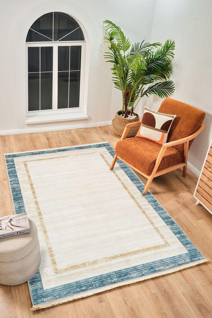 Conceptum Hypnose тепих Perre Pr018, 80x150 cm, крем-сина