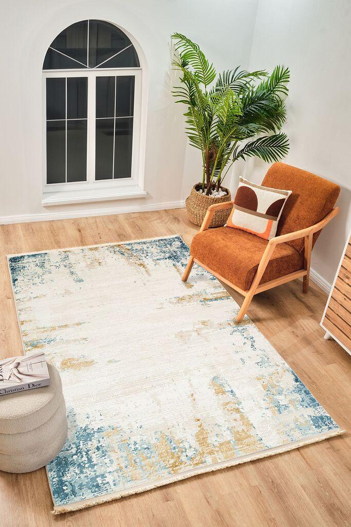 Conceptum Hypnose тепих Perre Pr015, 80x150 cm, крем-сина