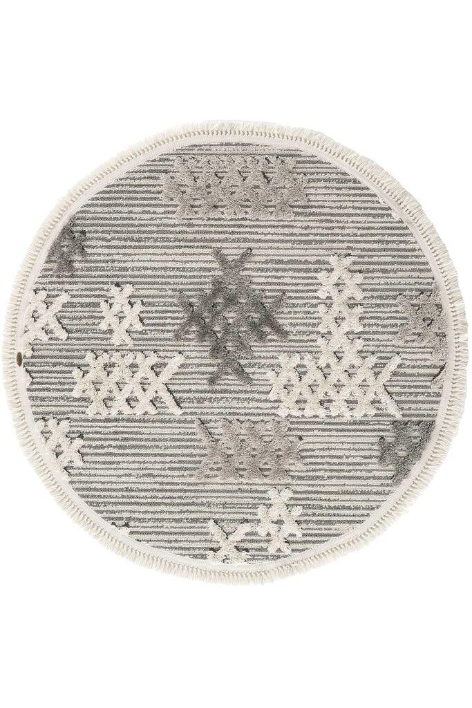 Conceptum Hypnose Carpet Sakura 2205, O80 cm, сива боја