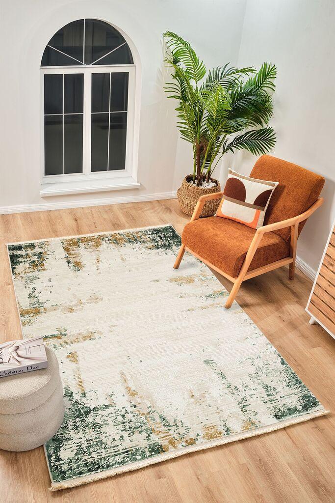 Conceptum Hypnose тепих Perre Pr016, 80x150 cm, крем-зелена