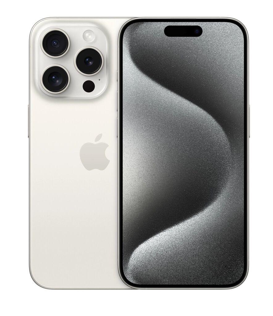 Apple Паметен Телефон iPhone 15 Pro 128GB Експонат, Бел
