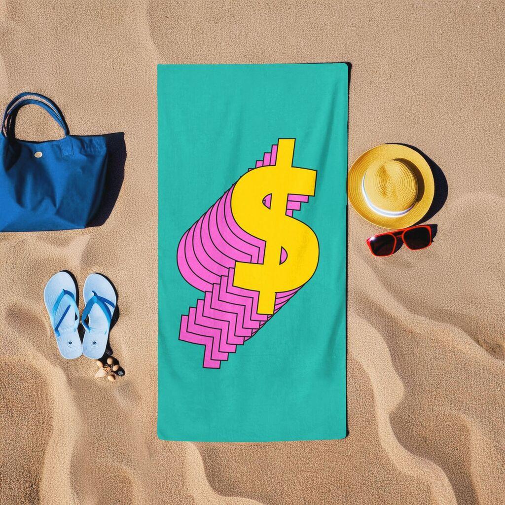 L'essentiel Maison Пешкир за плажа BT2023015, 75x150 cm, Шарена