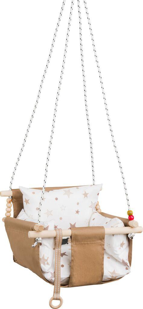 Бебешка лулашка Aberto Design Selale, 40x32 см, беж