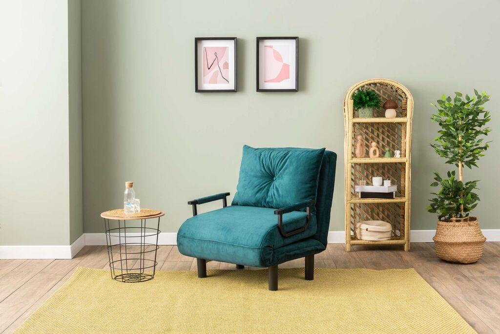 Фотелја на спуштање Atelier del Sofa Sento, 175x50x75cm, крем боја