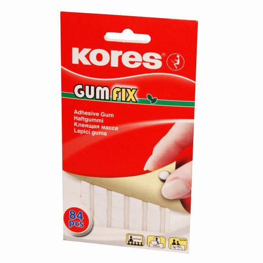 Kores лепливи влошки, 84 парчиња, Gumo Fix KORES