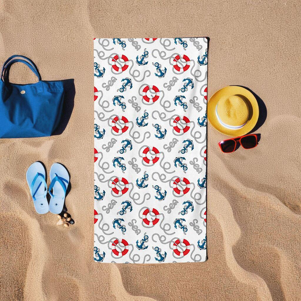 Пешкир за плажа L'essentiel Maison BT20215020, 75x150 см, шарен